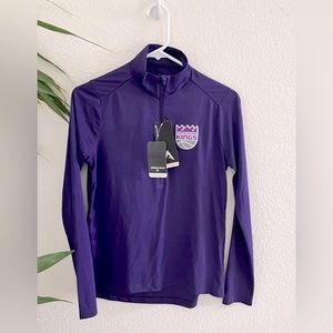 Sacramento Kings lightweight half zip